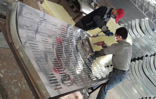 聲屏障生產流程